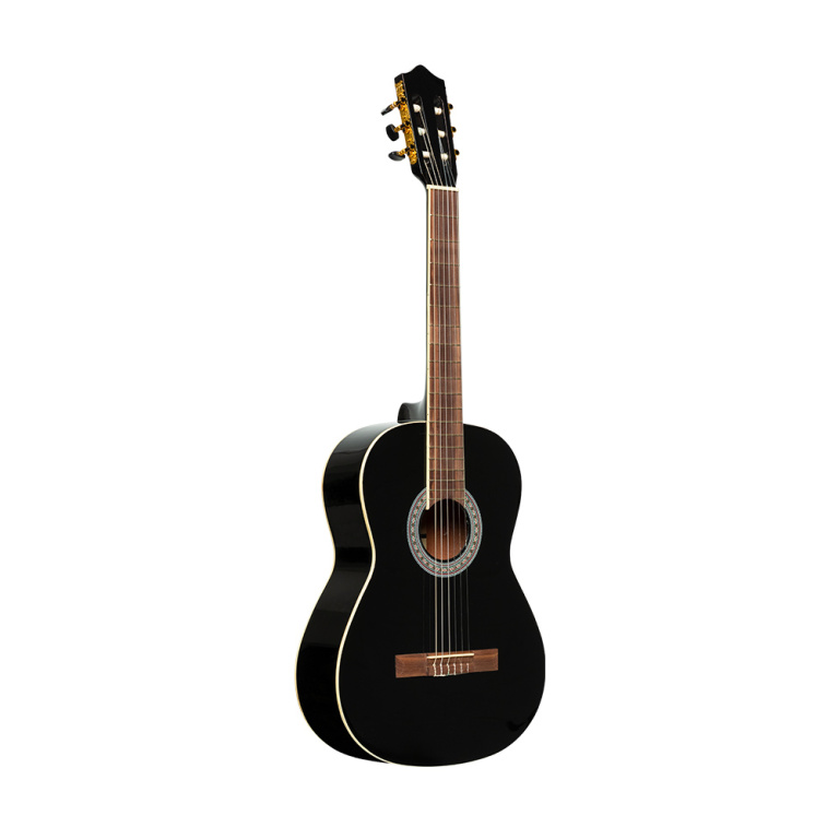 SCL60 classical guitar with spruce top, black