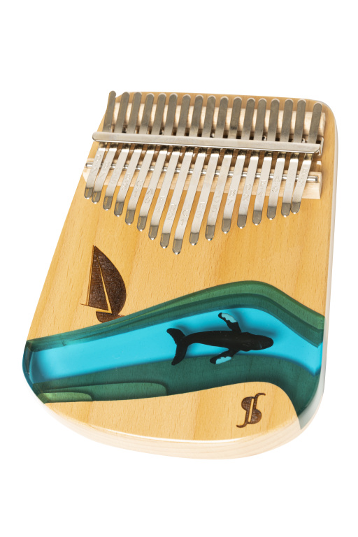 17 notes professional flat-base kalimba