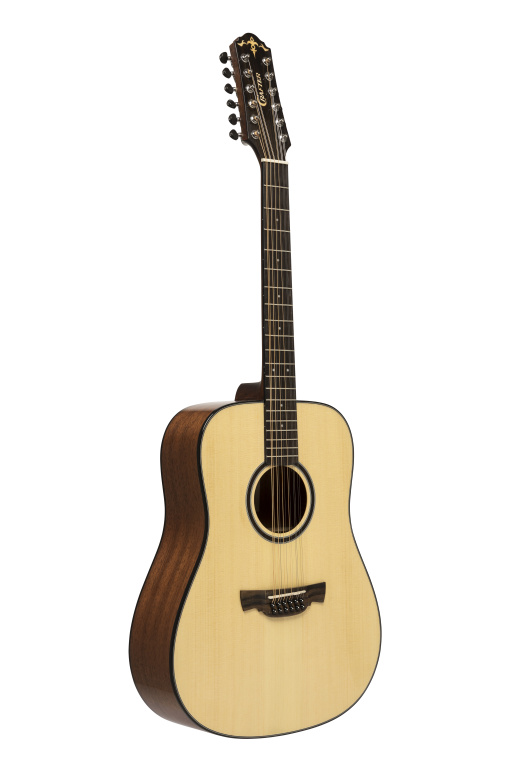 Able series 600, Dreadnought acoustic guitar with solid spruce top 12 strings