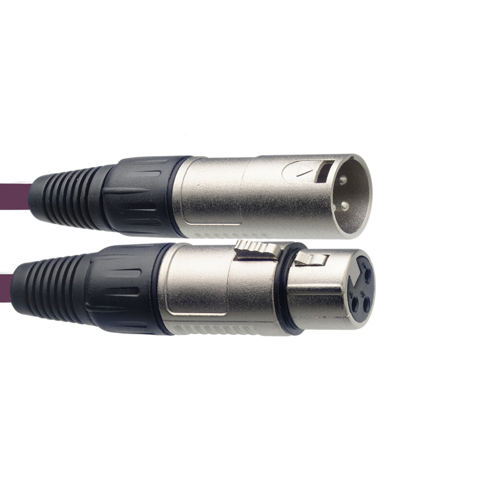 Rouge Stagg SMC1 RD Câble pour Microphone XLR-XLR 1m 