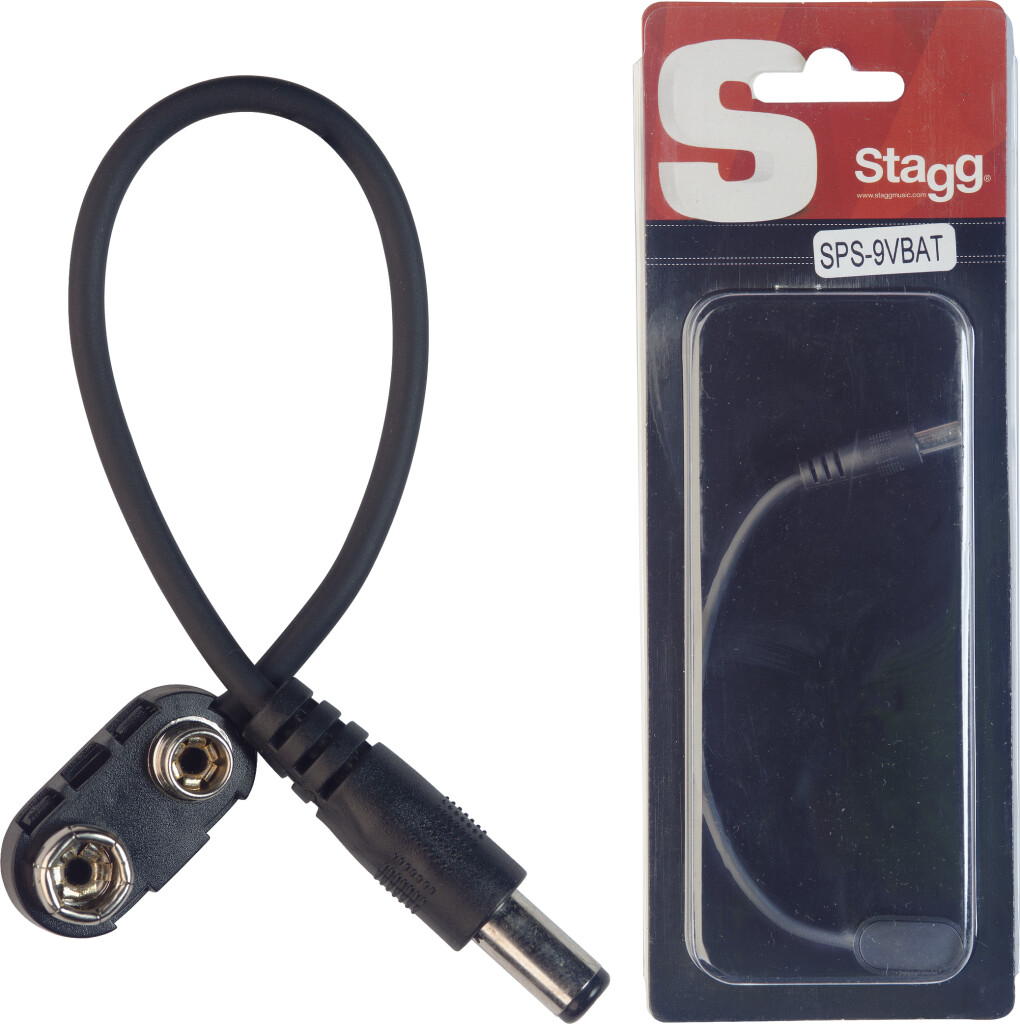 Connecteur de pile 9V pour pédale d'effet » Stagg