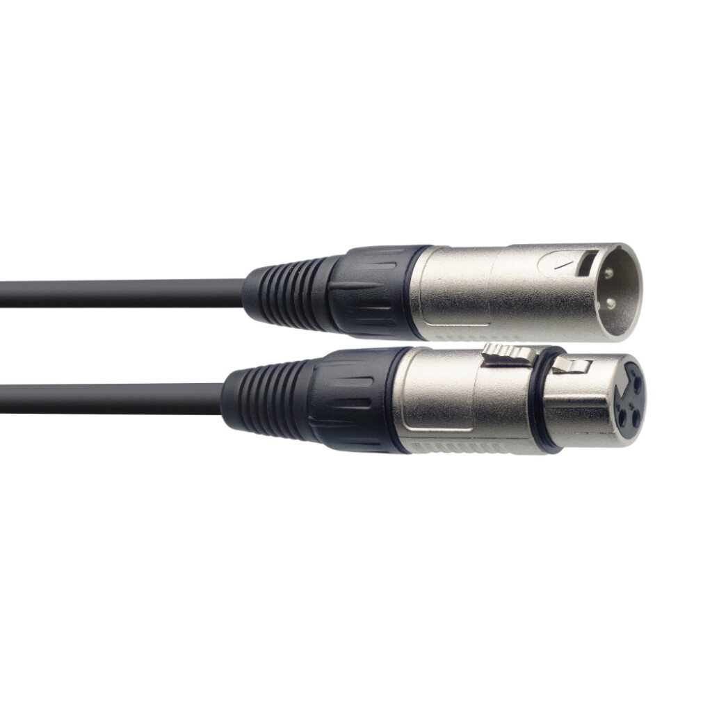 serie N, conector XLR macho, conector XLR hembra, 6 m Stagg NMC6XX Cable de micrófono 