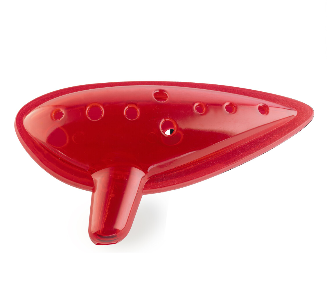 Red plastic ocarina » Stagg