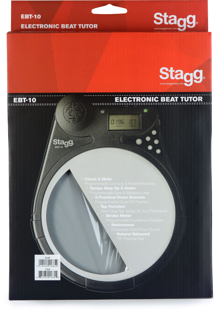 Beat Tutor, Electronic Practice Drum Pad High... » Stagg