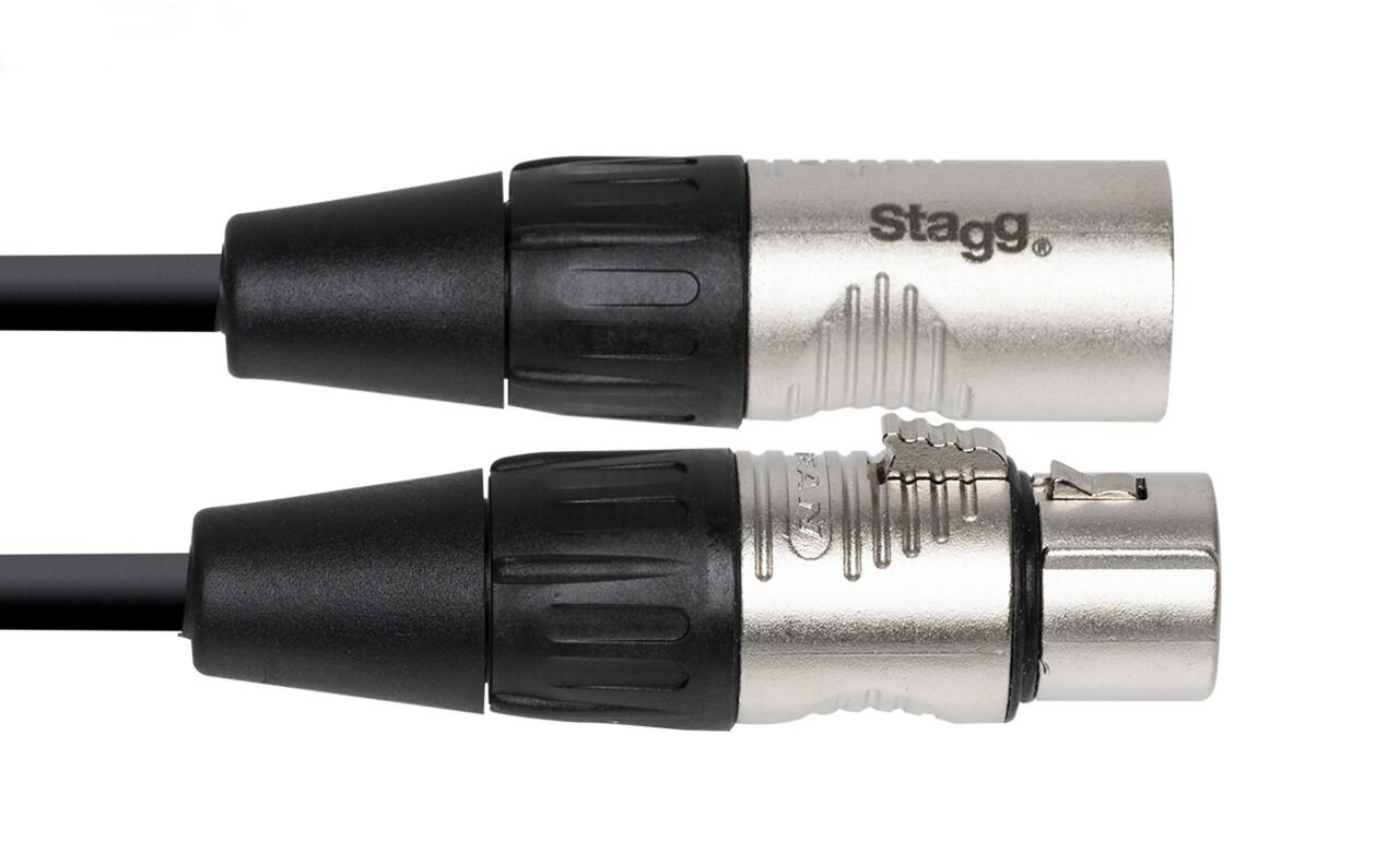 N series patch cable, XLR/XLR (m/f), 30 cm (1') » Stagg
