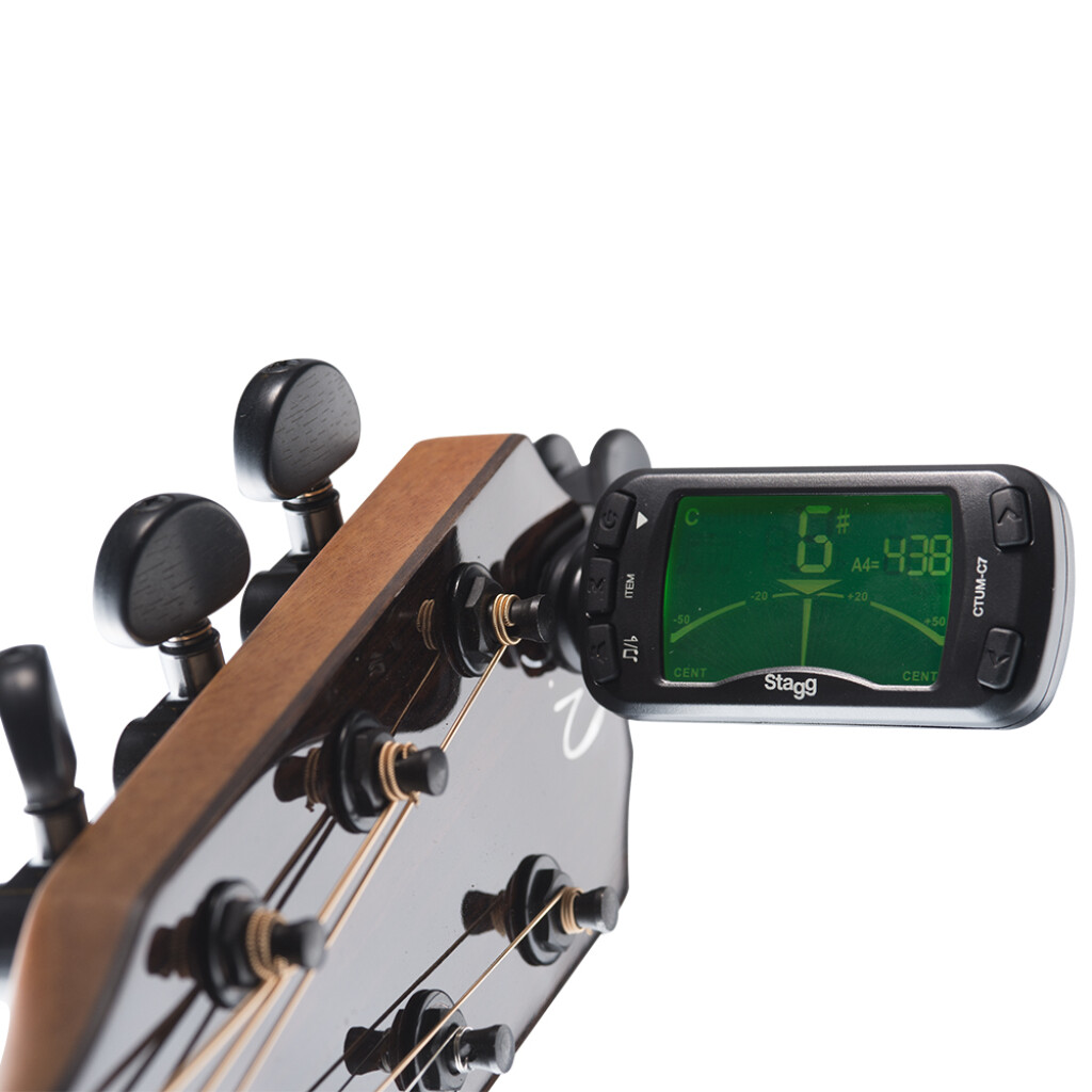 Automatic Chromatic clip-on tuner and metronome » Stagg