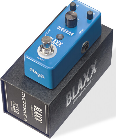 BLAXX Overdrive pedal for electric guitar