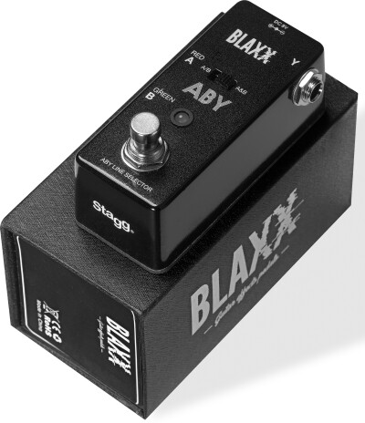 BLAXX ABY pedal for instrument or amplifier