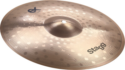 Stagg 08" DH Double Hammered Medium Splash Cymbal DH-SM8B 