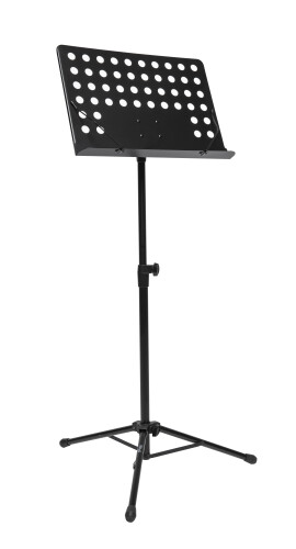 Stagg MUS-A5 BK - Pupitre d'orchestre standard avec tablette métallique  perforée
