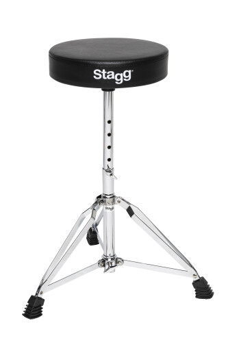 Stagg DT-220R Siege batteur Pro rond/lourd Noir 
